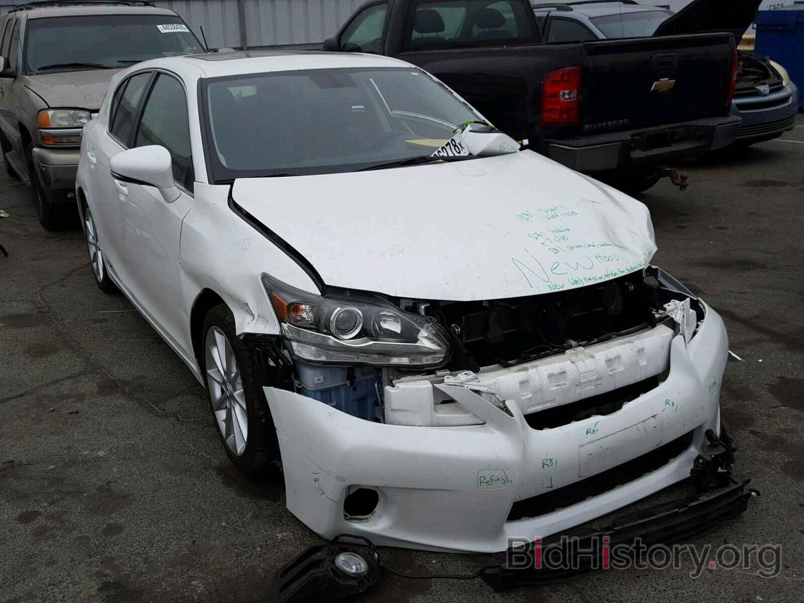 Photo JTHKD5BH3D2164963 - LEXUS CT 200 2013