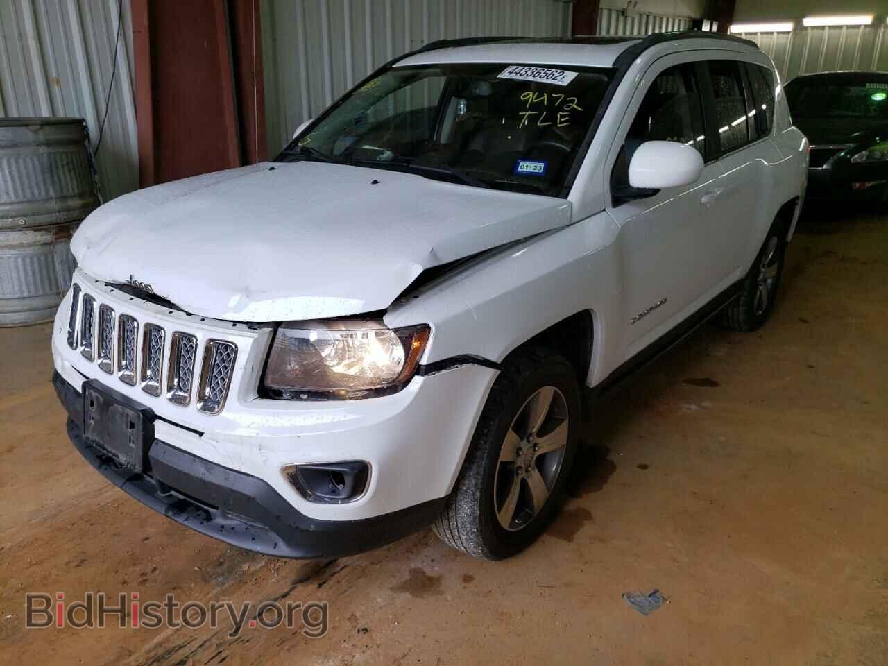 2016 JEEP COMPASS - VIN: 1C4NJDEB2GD709472 - Фото 2