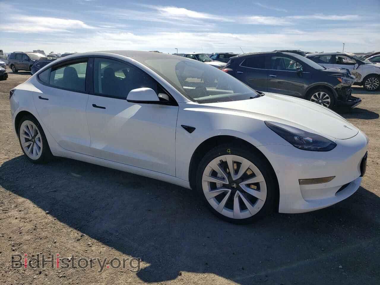 2022 TESLA MODEL 3 - VIN: 5YJ3E1EB6NF192368 - Фото 4