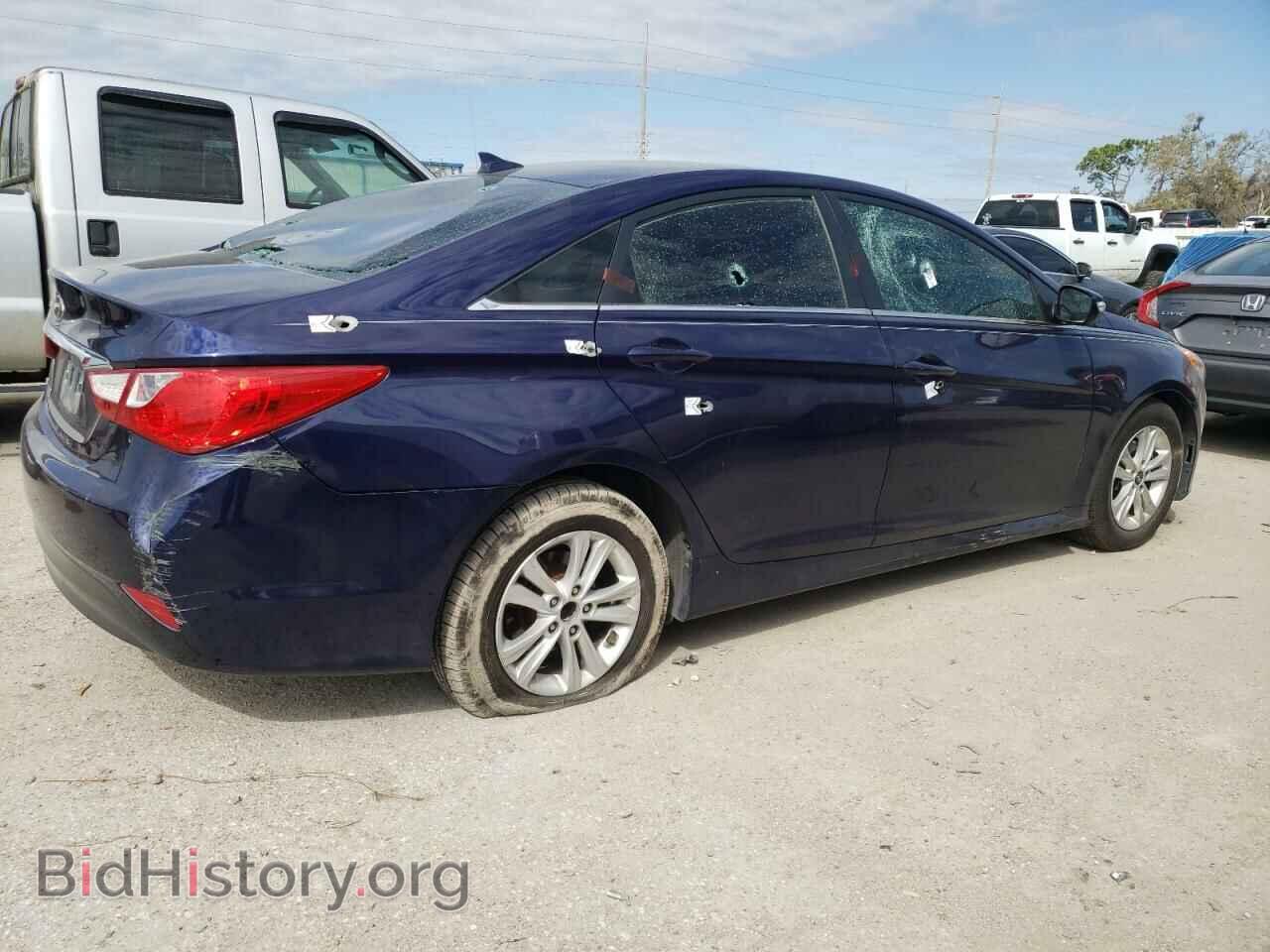 2014 HYUNDAI SONATA - VIN: 5NPEB4AC0EH910158 - Фото 3