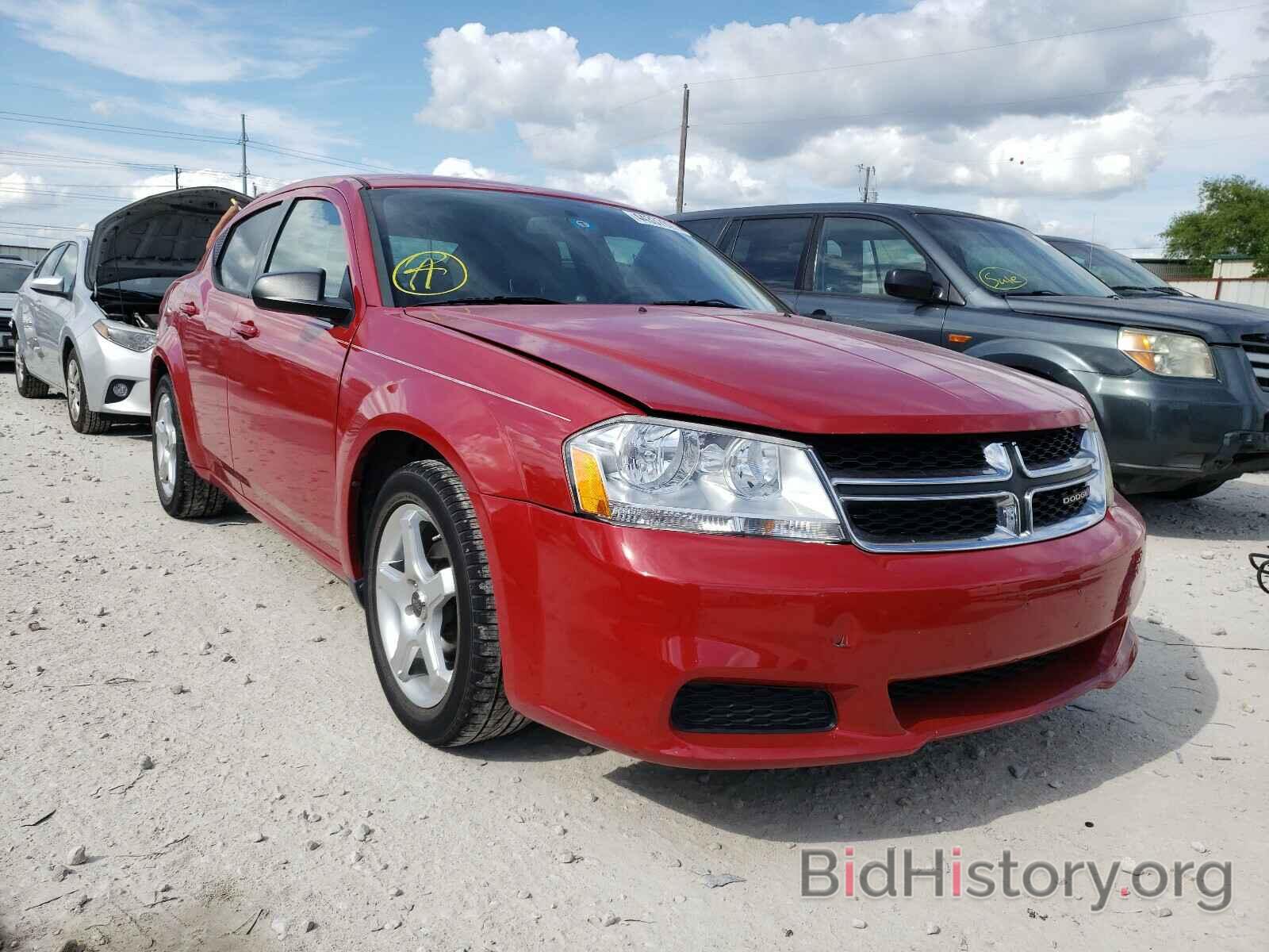 Фотография 1C3CDZABXEN221769 - DODGE AVENGER 2014