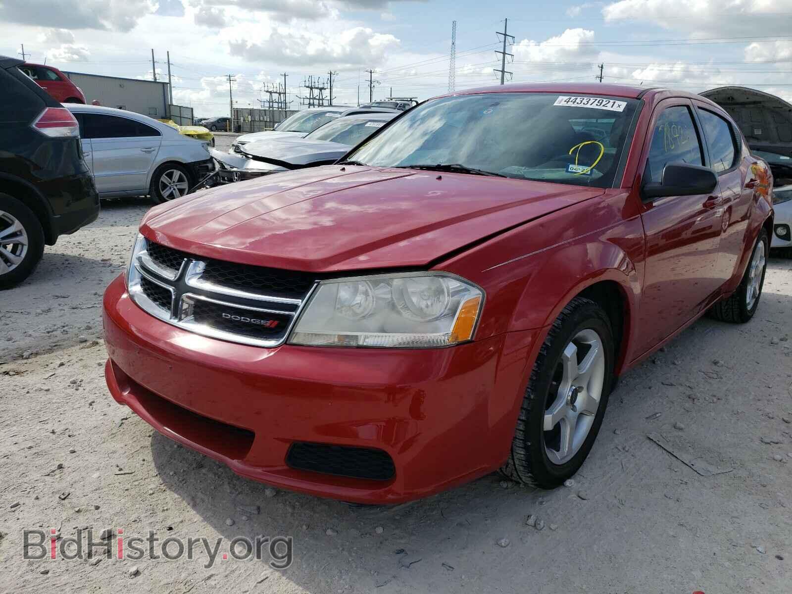 2014 DODGE AVENGER - VIN: 1C3CDZABXEN221769 - Фото 2