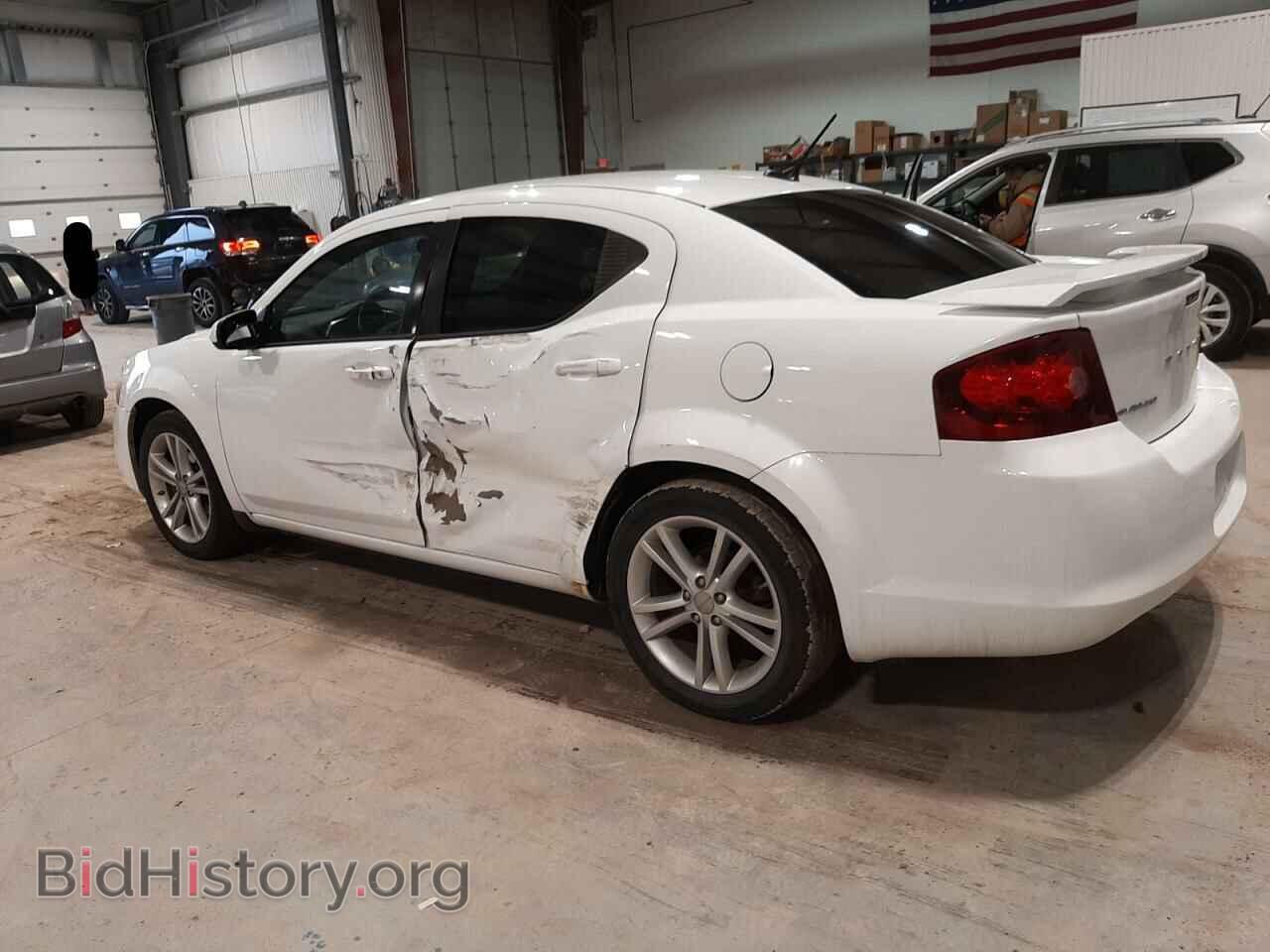 2012 DODGE AVENGER - VIN: 1C3CDZCBXCN182871 - Фото 2