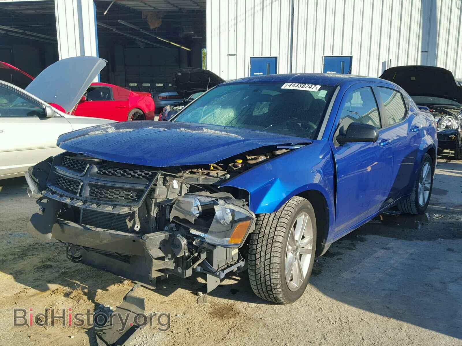 2014 DODGE AVENGER - VIN: 1C3CDZAB9EN199649 - Фото 2