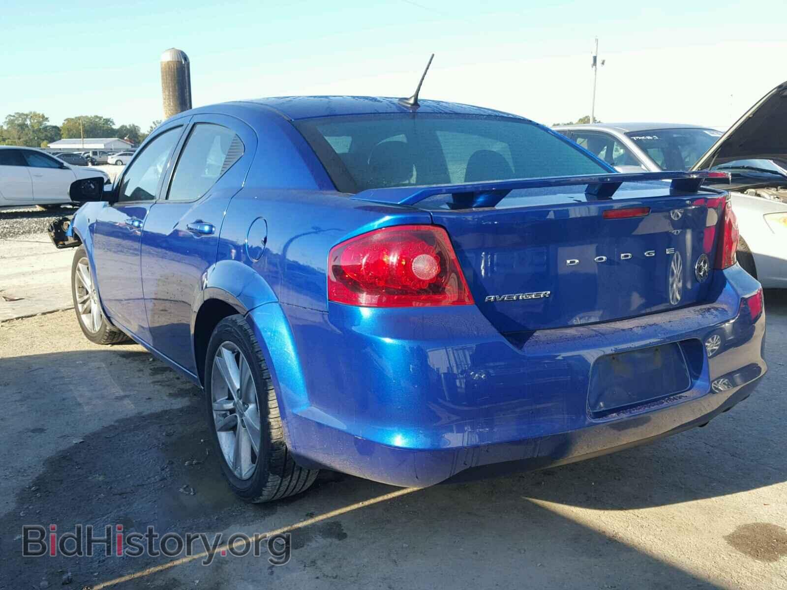 2014 DODGE AVENGER - VIN: 1C3CDZAB9EN199649 - Фото 3
