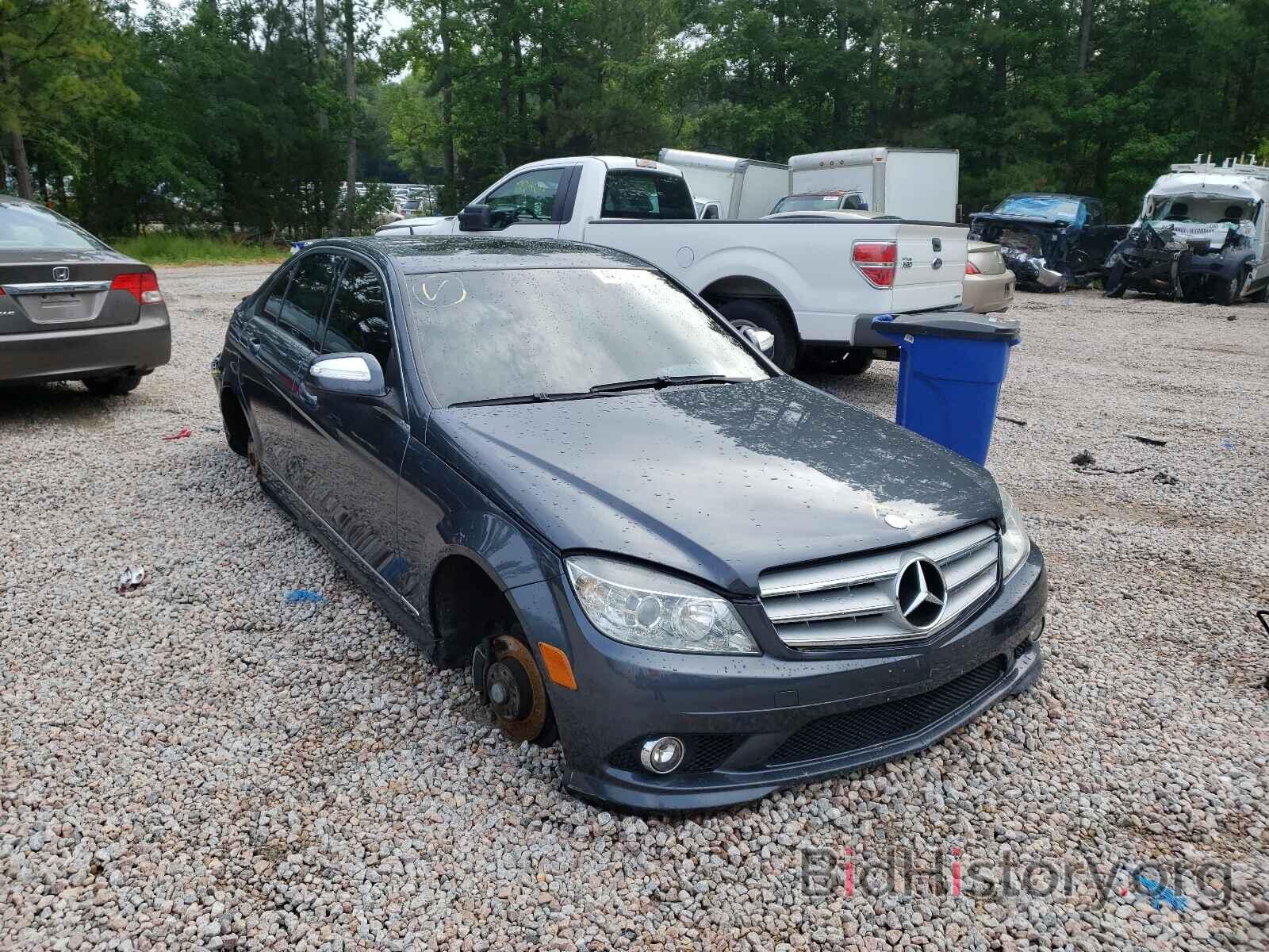 Photo WDDGF54X49R073873 - MERCEDES-BENZ C CLASS 2009