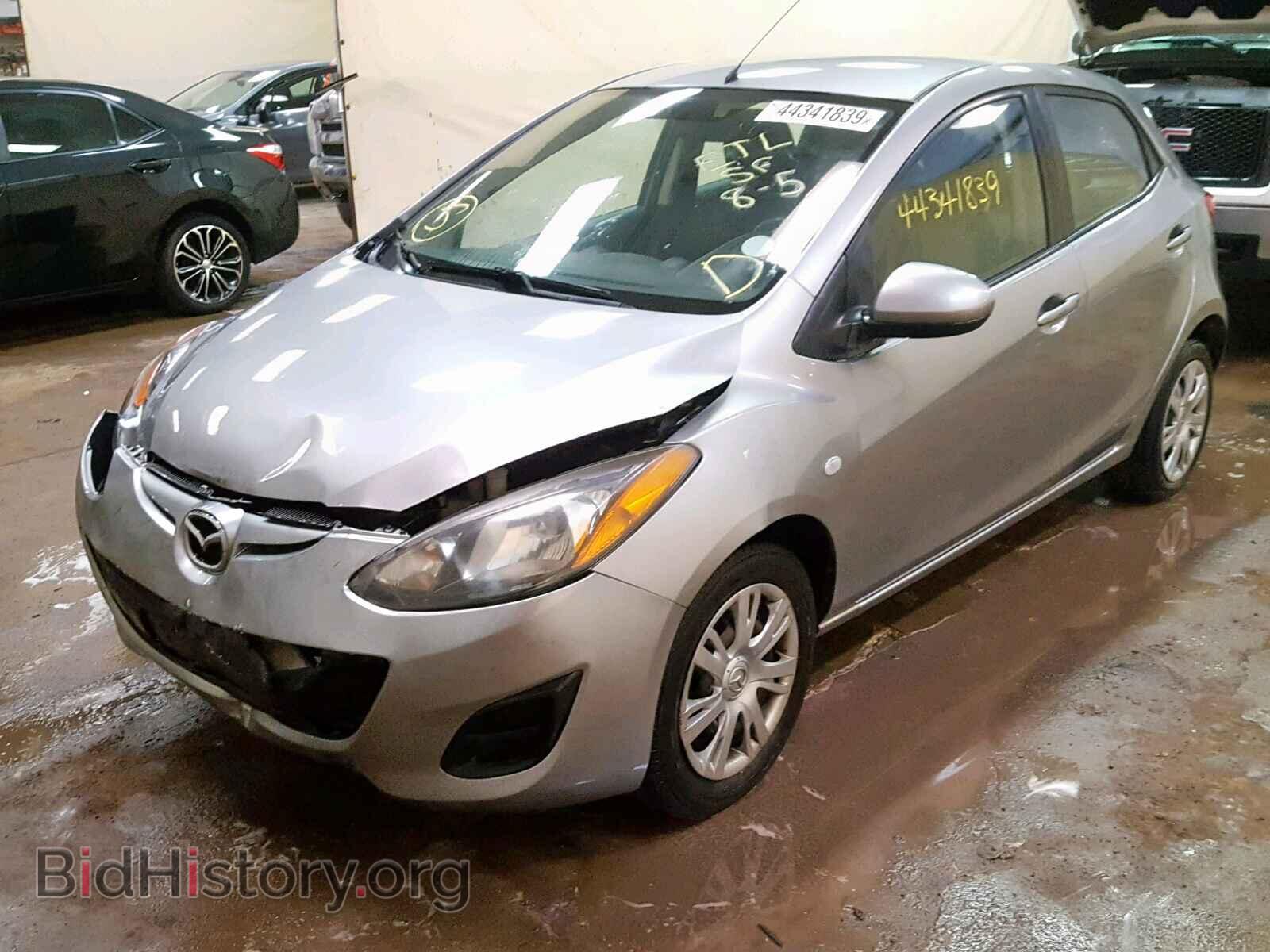 2011 MAZDA 2 - VIN: JM1DE1HZ6B0105771 - Фото 2