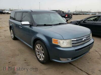 2010 Ford FLEX Flex Limit, синий — VIN 2FMGK5DC9ABA51017, Copart