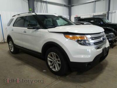 2012 Ford EXPLORER Explorer X, white — VIN 1FMHK8D89CGA95984, Copart