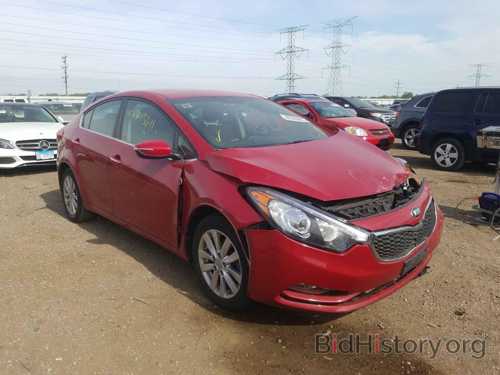 Photo KNAFX4A82E5172149 - KIA FORTE 2014