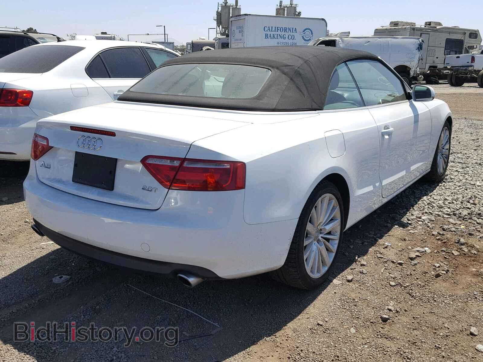 2012 AUDI A5 PREMIUM - VIN: WAUAFAFH9CN008401 - Фото 4