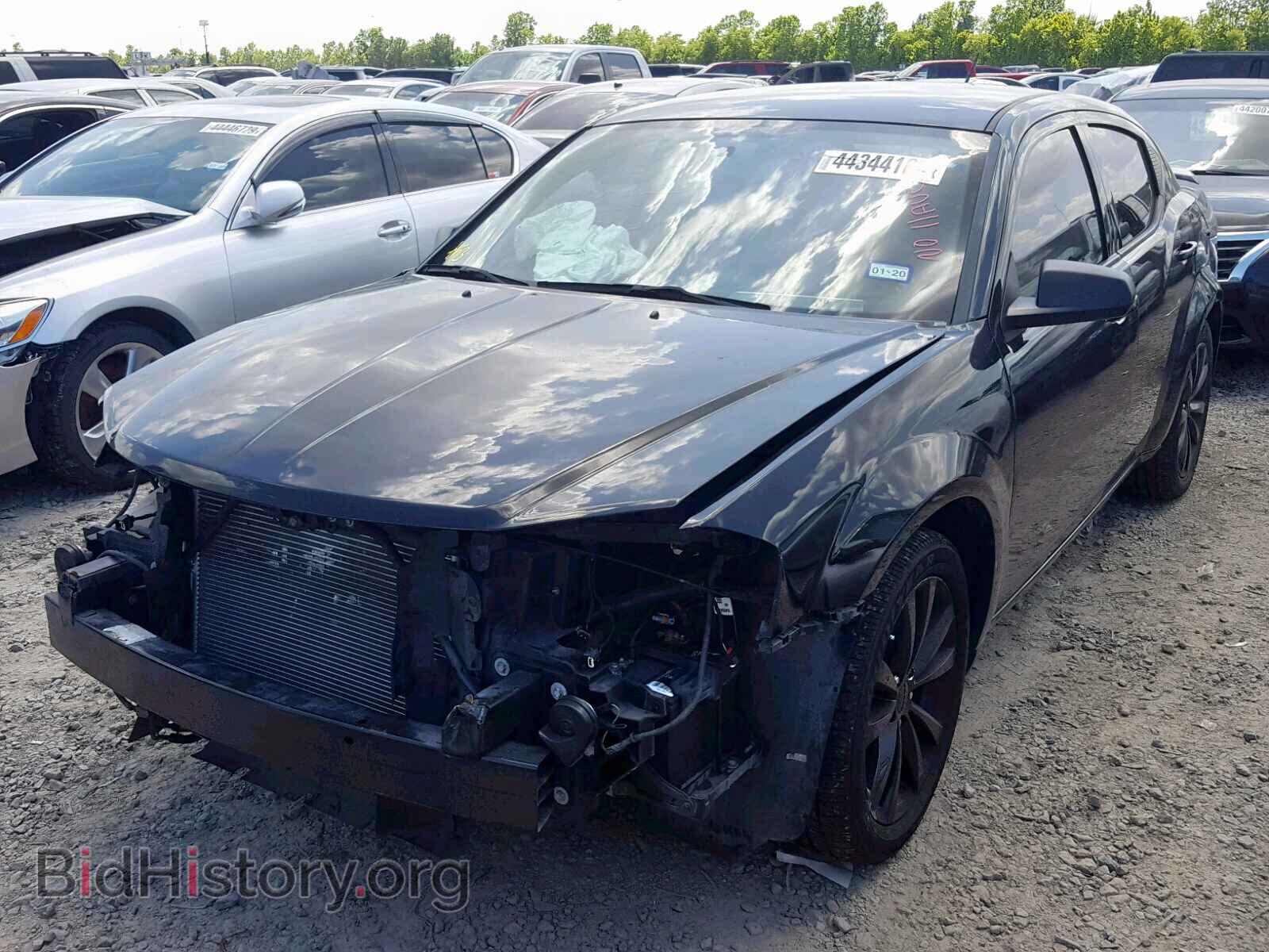 2013 DODGE AVENGER - VIN: 1C3CDZAG8DN749515 - Фото 2