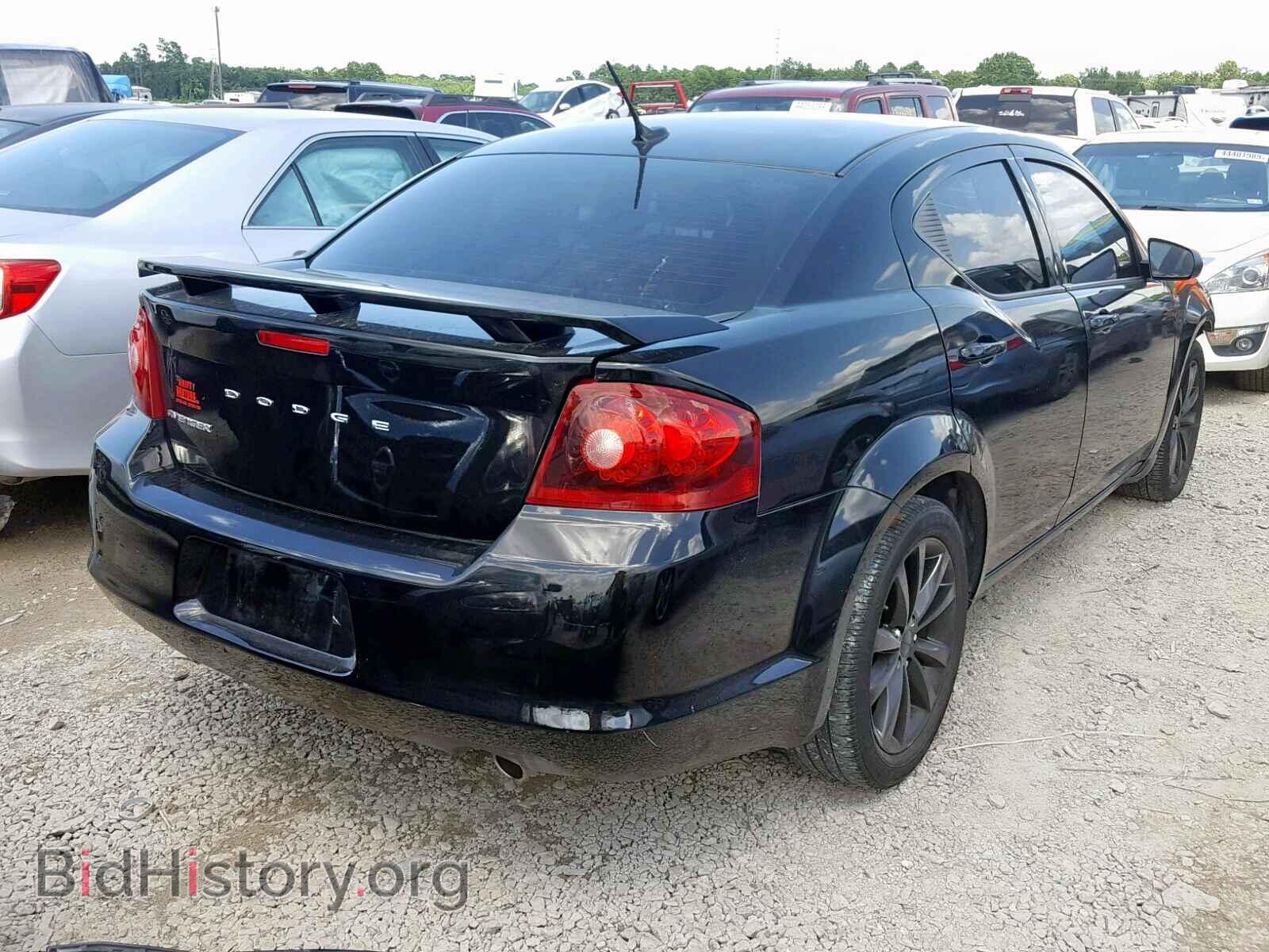 2013 DODGE AVENGER - VIN: 1C3CDZAG8DN749515 - Фото 4