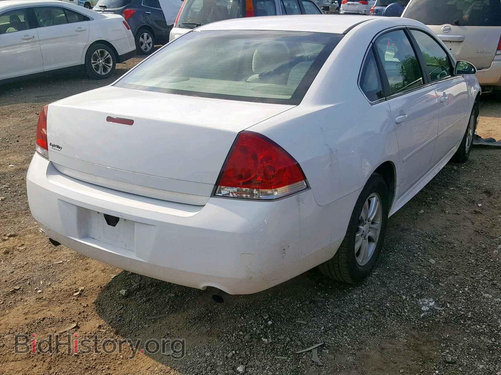2013 CHEVROLET IMPALA - VIN: 2G1WF5E31D1266302 - Фото 4