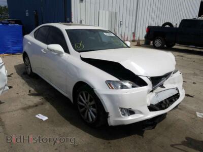 2010 Lexus IS IS 250, белый — VIN JTHCF5C25A5044083, Copart