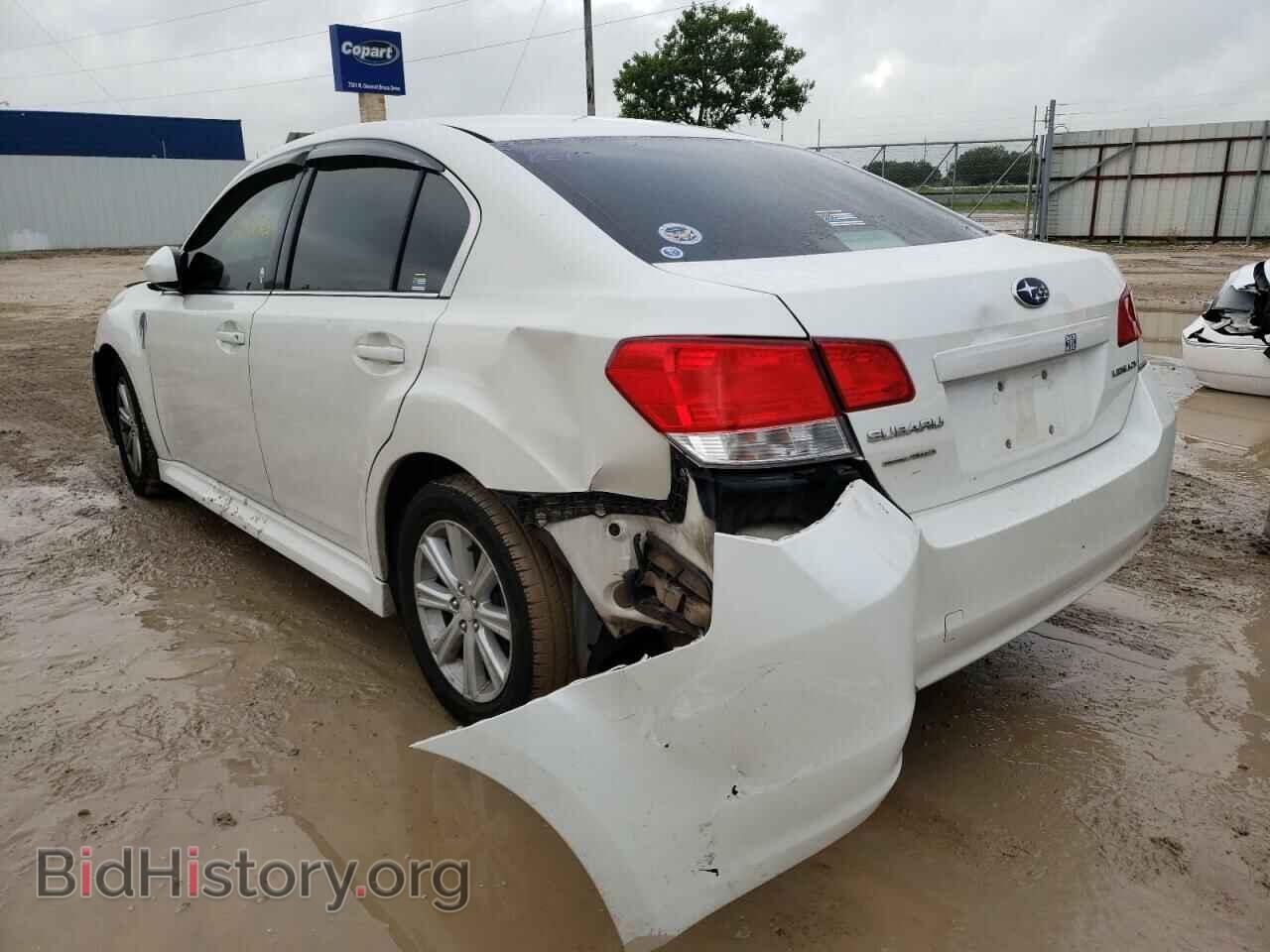 2011 SUBARU LEGACY - VIN: 4S3BMCB65B3225774 - Фото 3