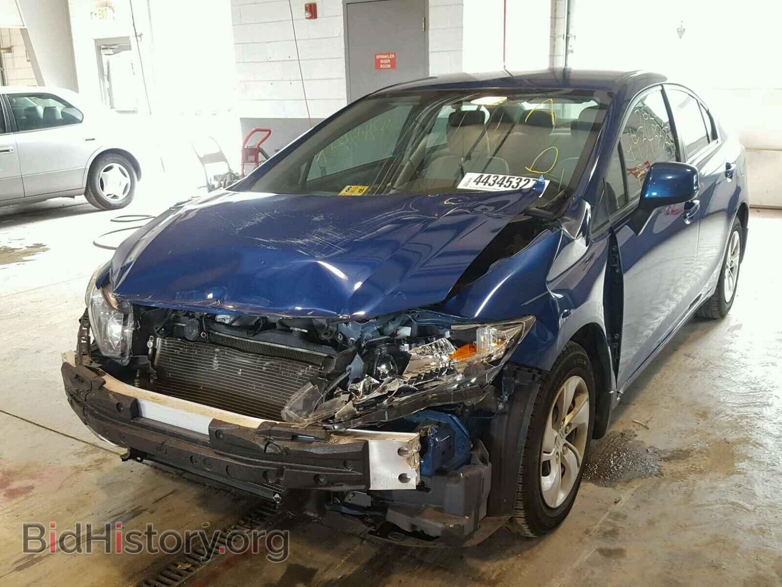 2013 HONDA CIVIC - VIN: 2HGFB2F56DH562071 - Фото 2