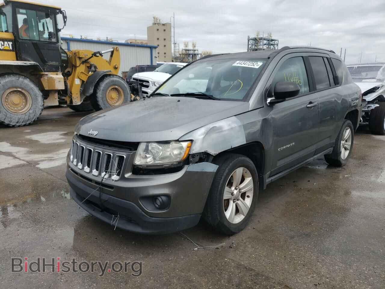 2012 JEEP COMPASS - VIN: 1C4NJCBAXCD722468 - Фото 2