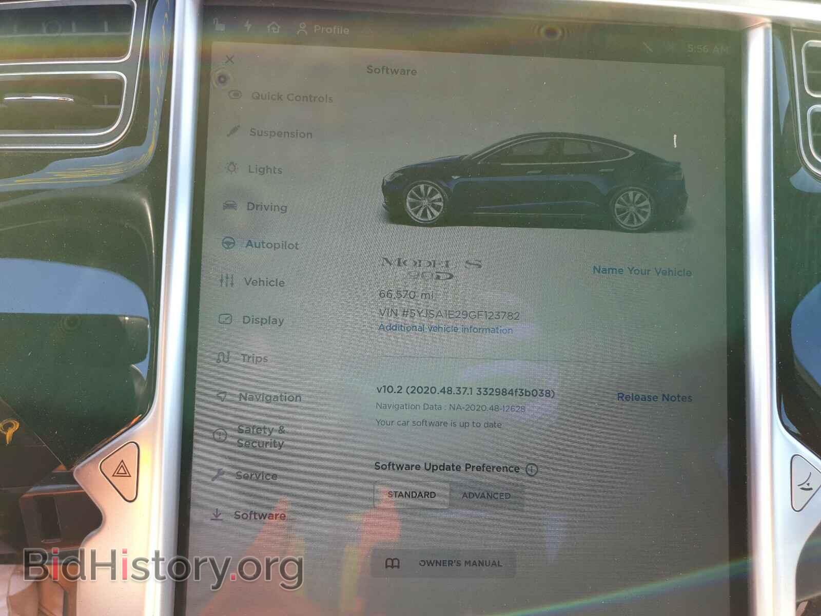 2016 TESLA MODEL S - VIN: 5YJSA1E29GF123782 - Photo 8