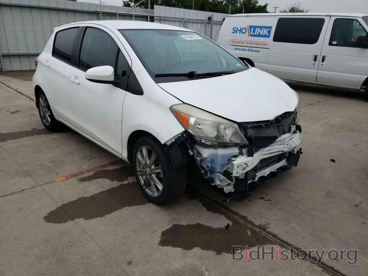 Photo JTDKTUD39CD538219 - TOYOTA YARIS 2012