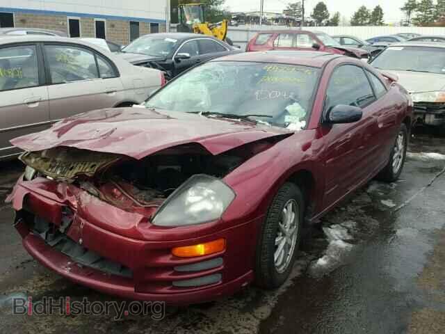 2002 MITSUBISHI ECLIPSE - VIN: 4A3AC44G62E042816 - Фото 2