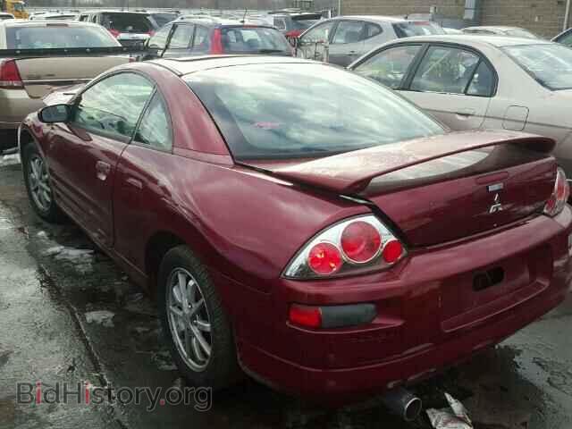2002 MITSUBISHI ECLIPSE - VIN: 4A3AC44G62E042816 - Фото 3