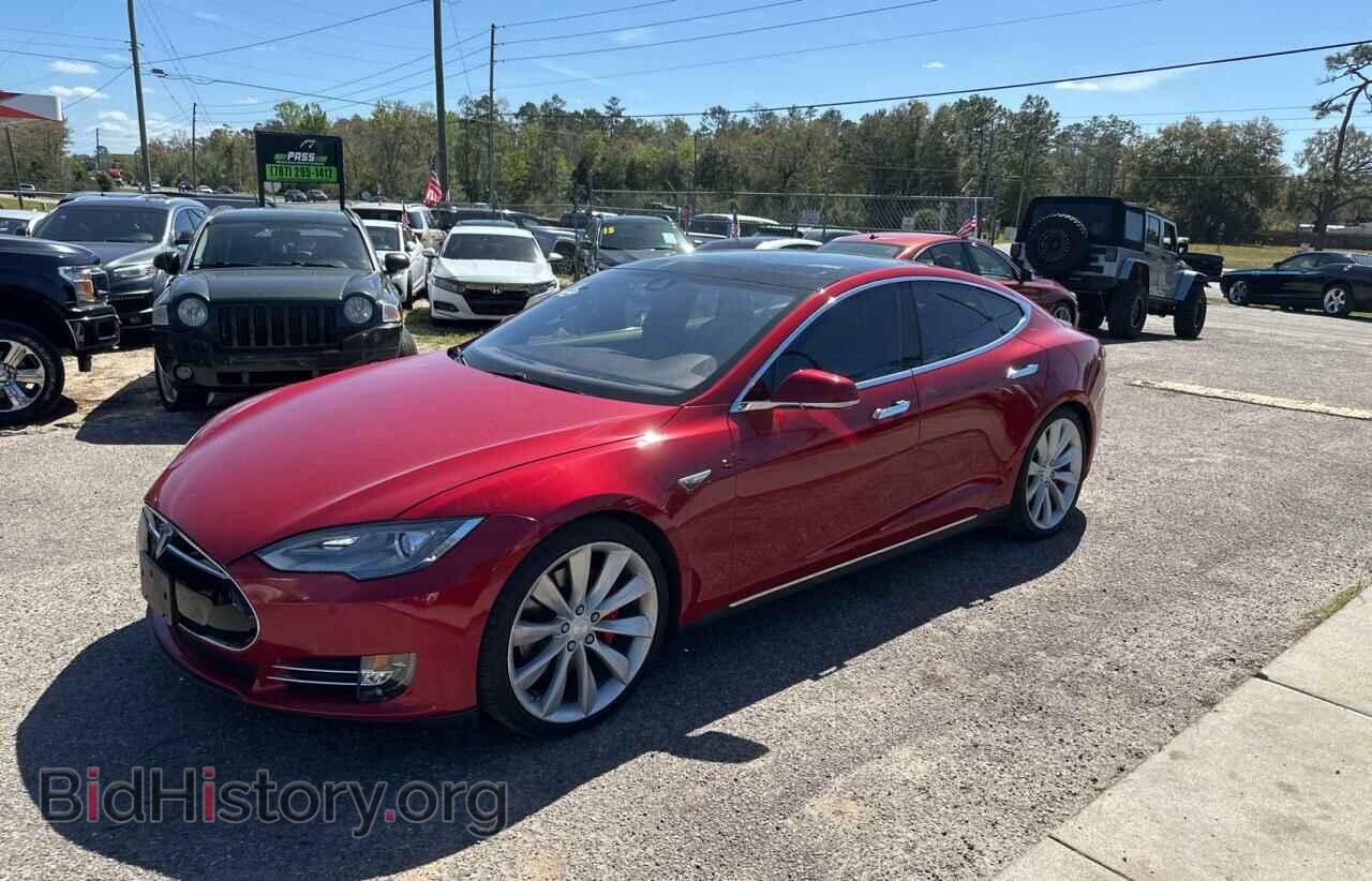 2015 TESLA MODEL S - VIN: 5YJSA1H42FF086344 - Фото 2