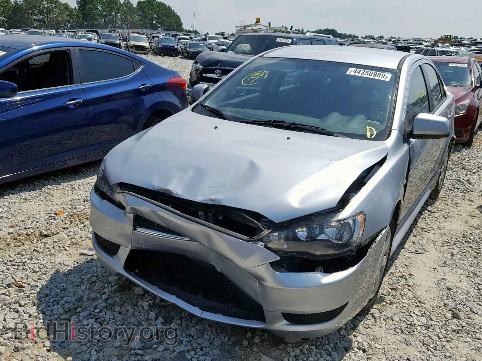 2013 MITSUBISHI LANCER ES/ - VIN: JA32U2FU5DU015366 - Фото 2