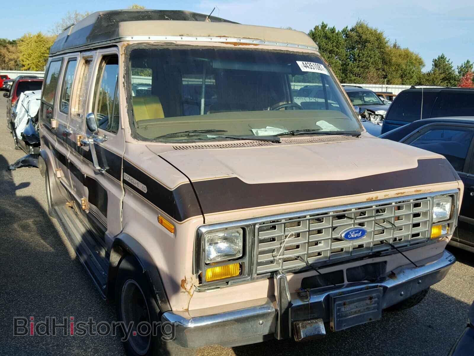 Photo 1FDDE14H3HHB81130 - FORD ECONOLINE 1987