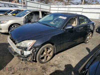 2007 Lexus IS 250, black — VIN JTHCK262972016237, Copart