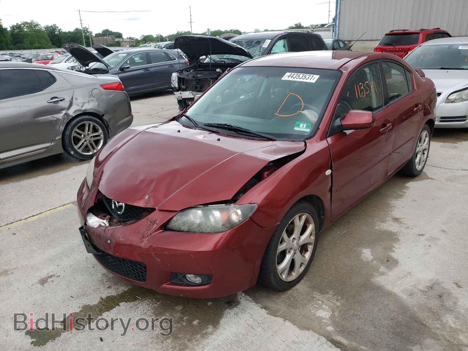 2008 MAZDA 3 - VIN: JM1BK32G981113188 - Фото 2