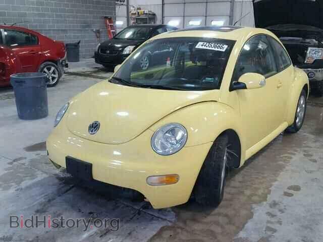 2003 VOLKSWAGEN BEETLE - VIN: 3VWCK21C03M444554 - Фото 2