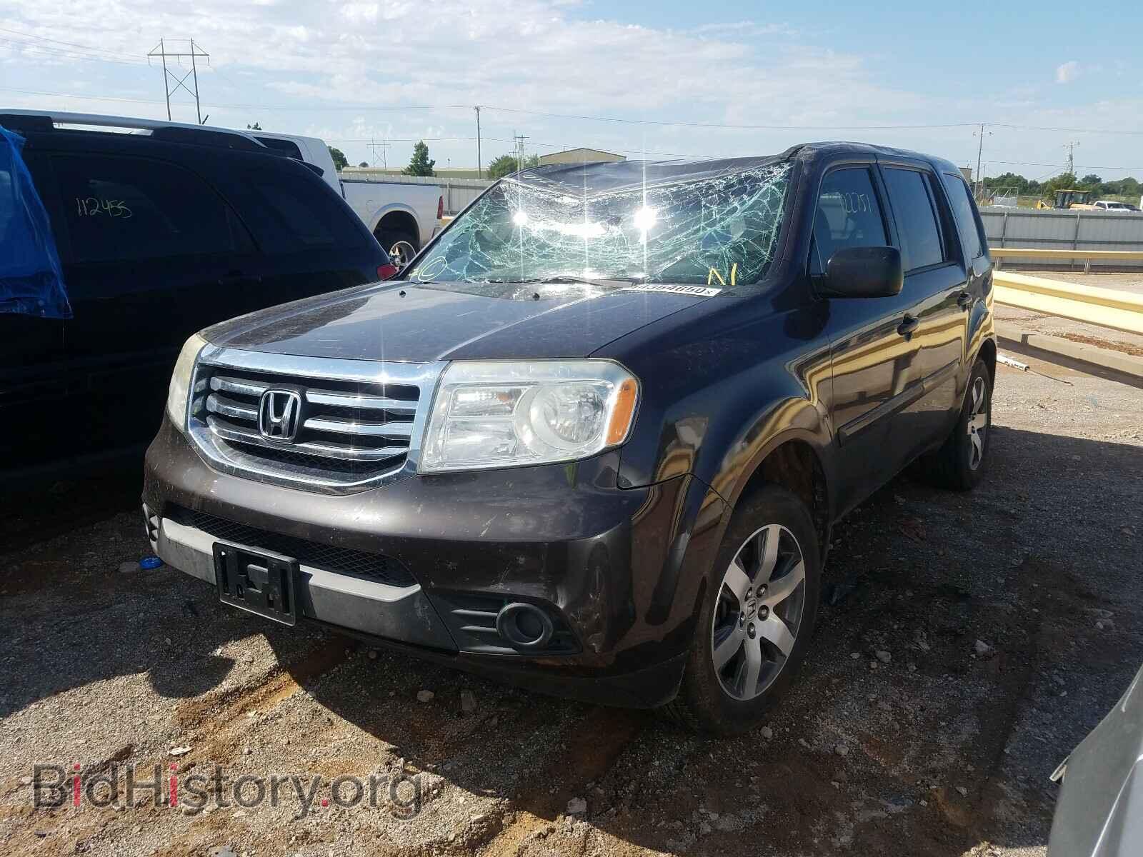 2012 HONDA PILOT - VIN: 5FNYF3H20CB016231 - Фото 2