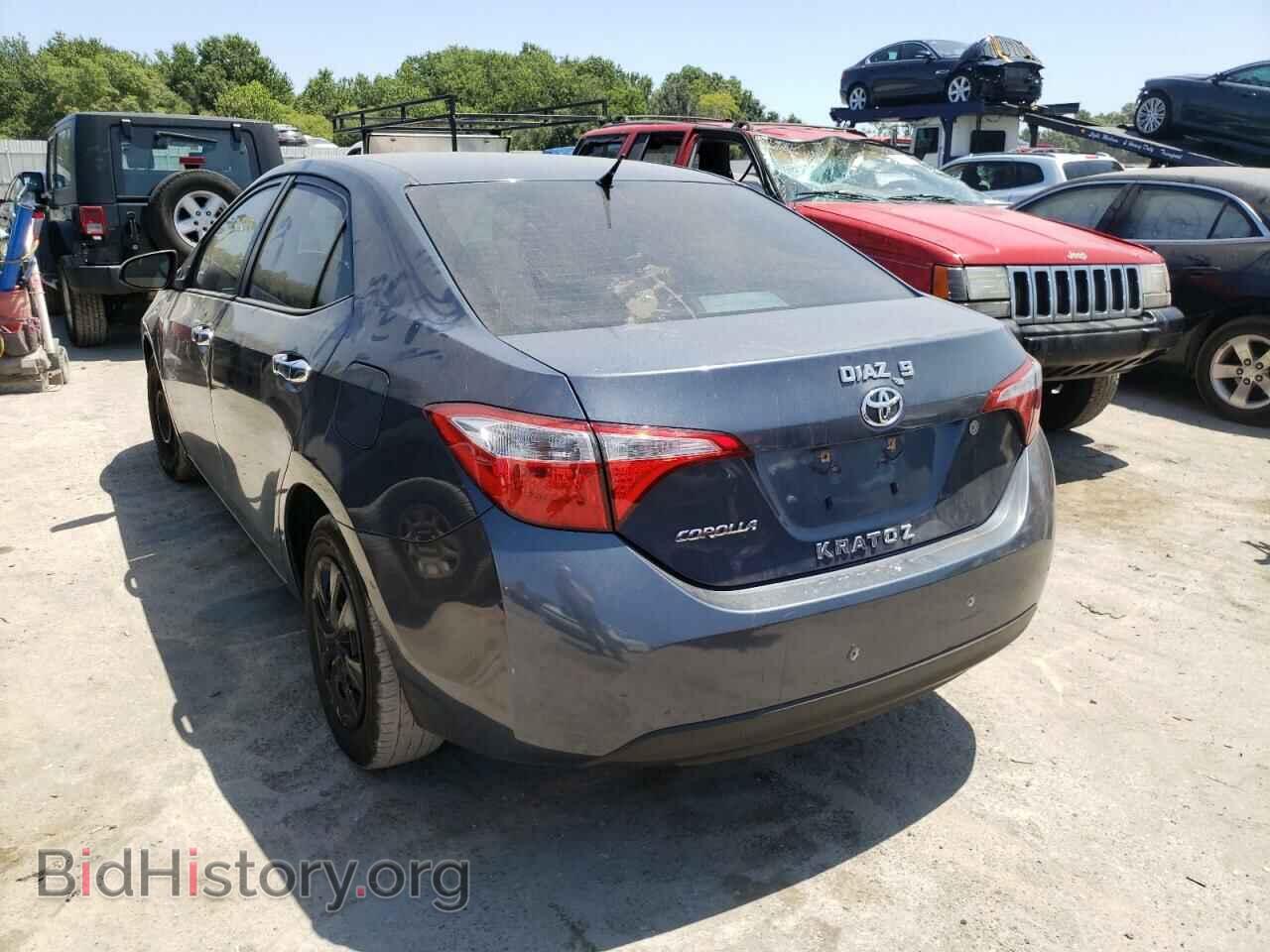 2014 Toyota COROLLA (VIN 2T1BURHE8EC008717) — фото 3 из 10