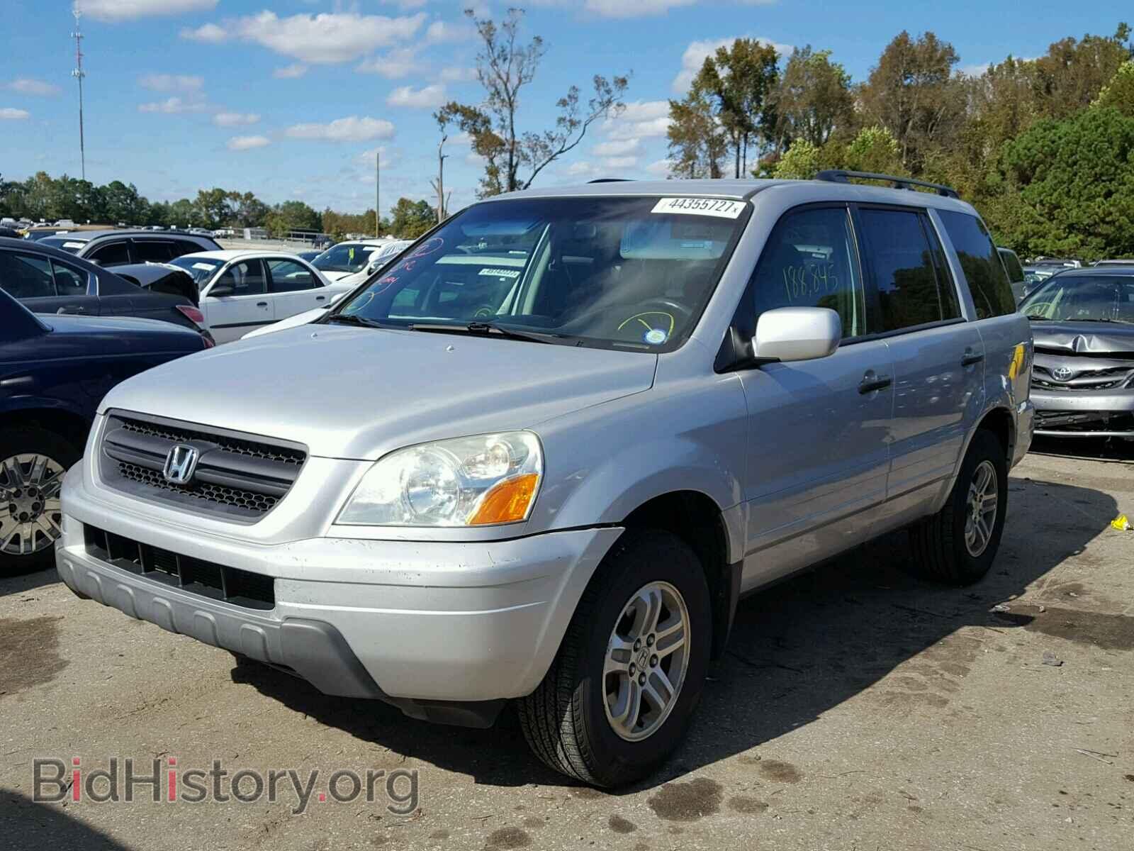 2005 HONDA PILOT - VIN: 2HKYF18465H508577 - Фото 2