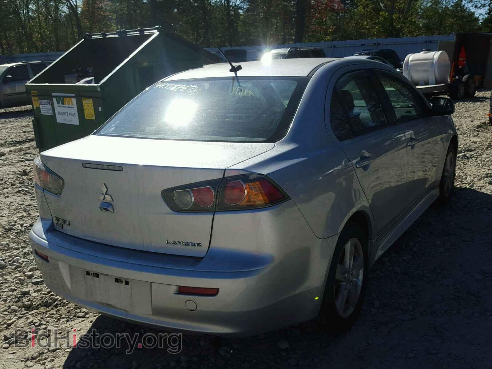 2014 MITSUBISHI LANCER - VIN: JA32V2FWXEU008414 - Фото 4