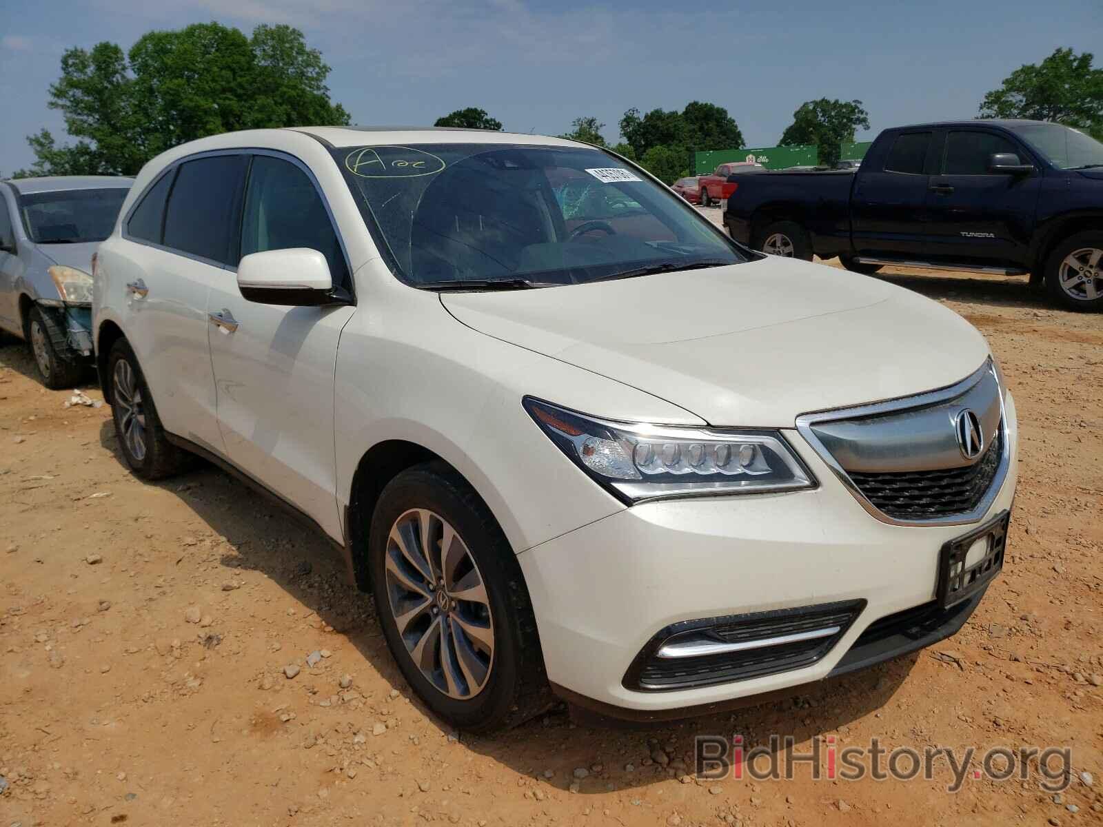 Photo 5FRYD4H48GB049866 - ACURA MDX 2016