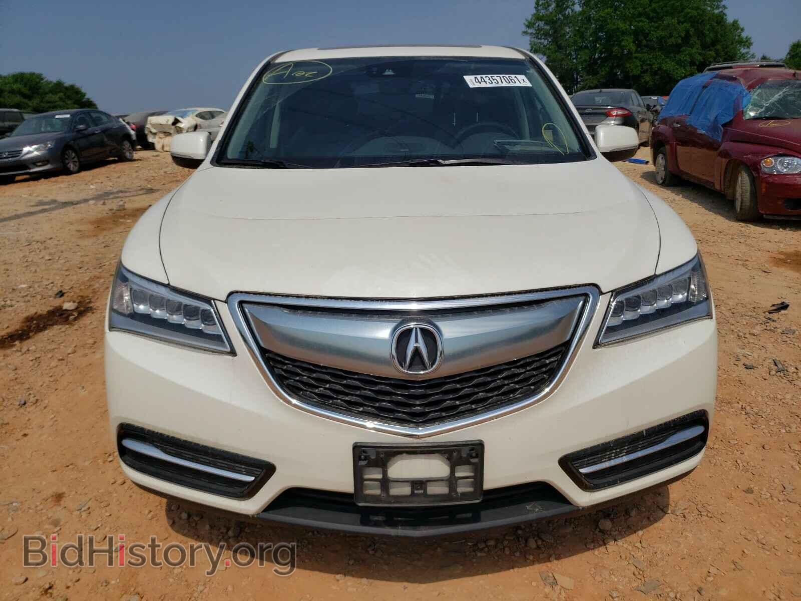 2016 ACURA MDX - VIN: 5FRYD4H48GB049866 - Фото 9