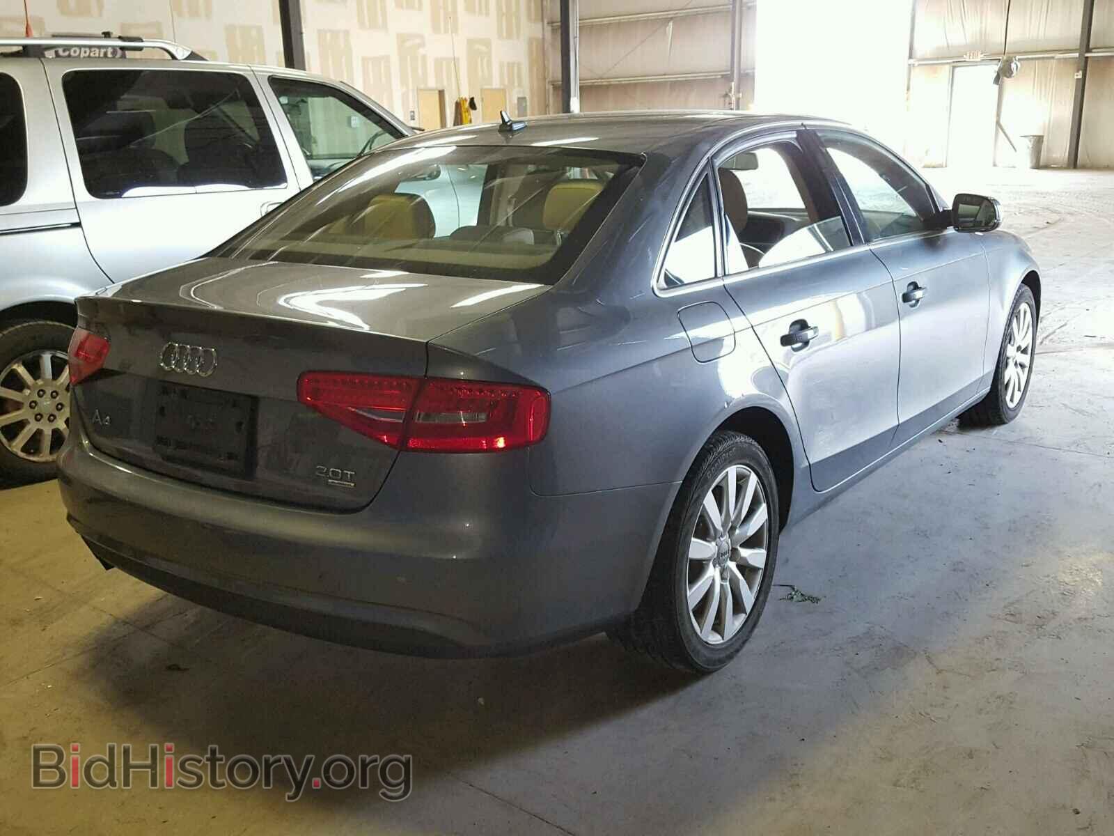 2013 AUDI A4 - VIN: WAUBFAFL7DA069733 - Фото 4