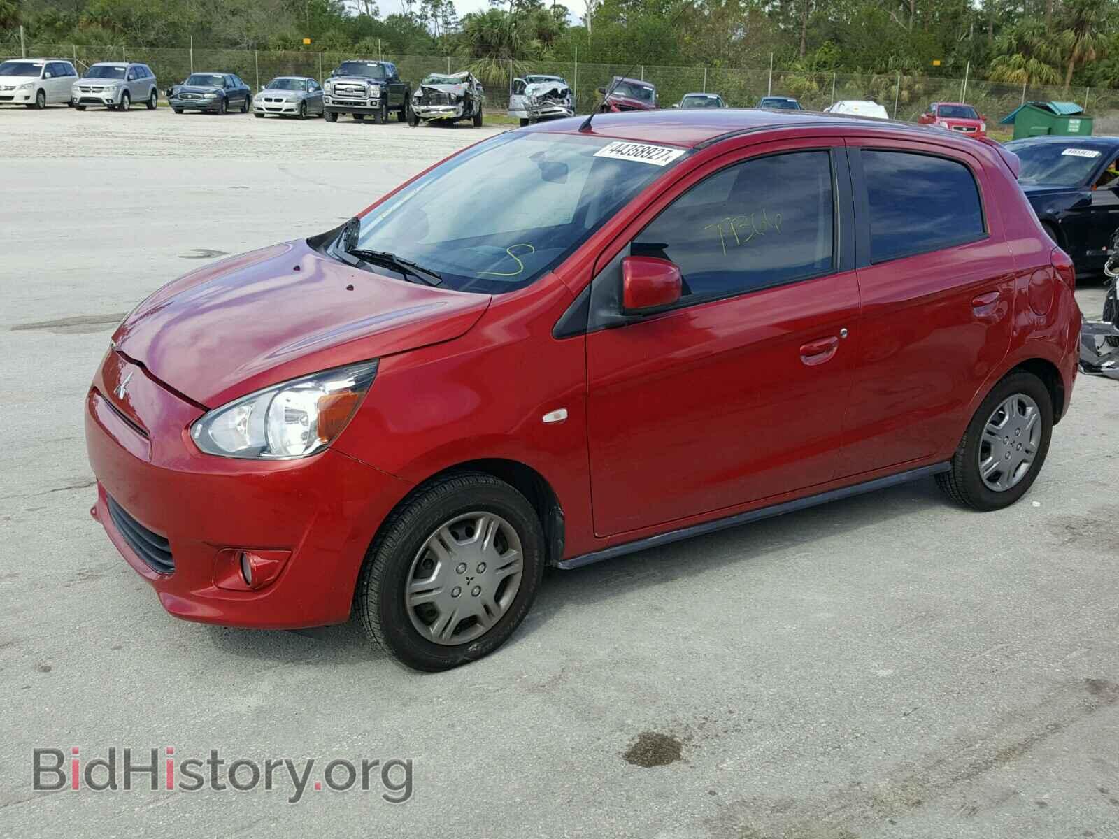 2014 MITSUBISHI MIRAGE - VIN: ML32A3HJ7EH006992 - Фото 2