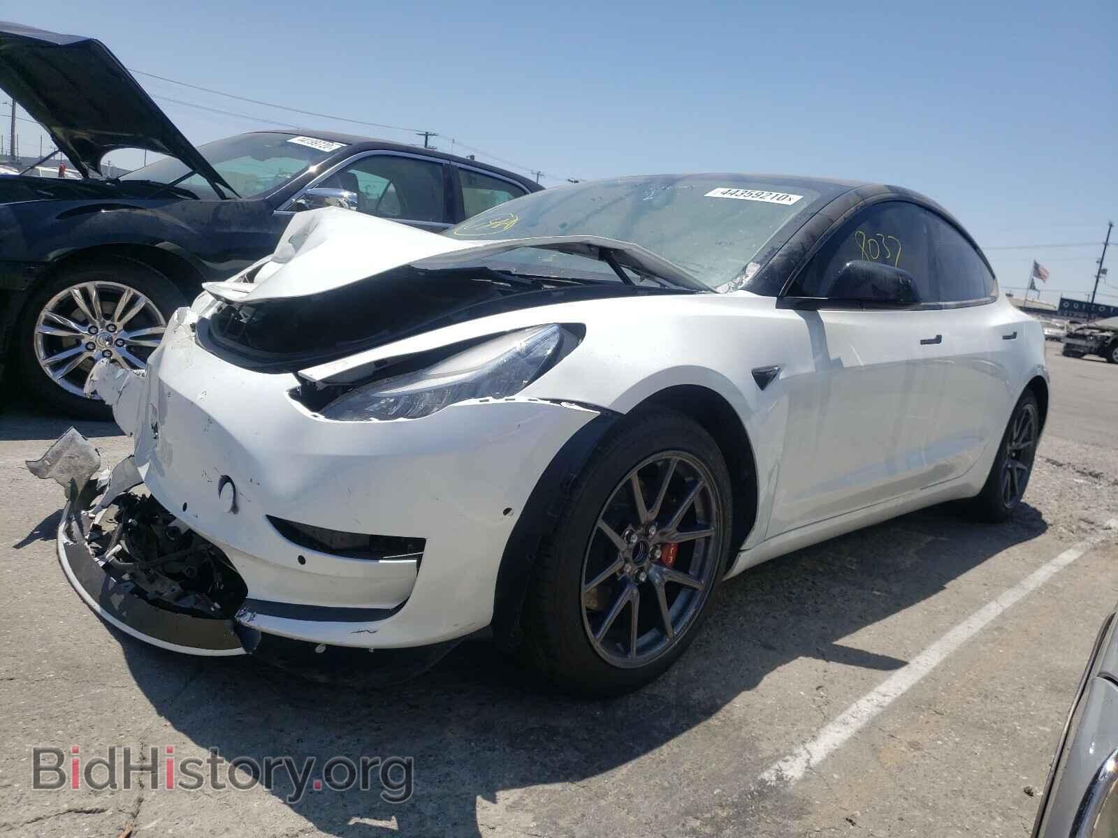 2019 TESLA MODEL 3 - VIN: 5YJ3E1EA9KF322727 - Фото 2