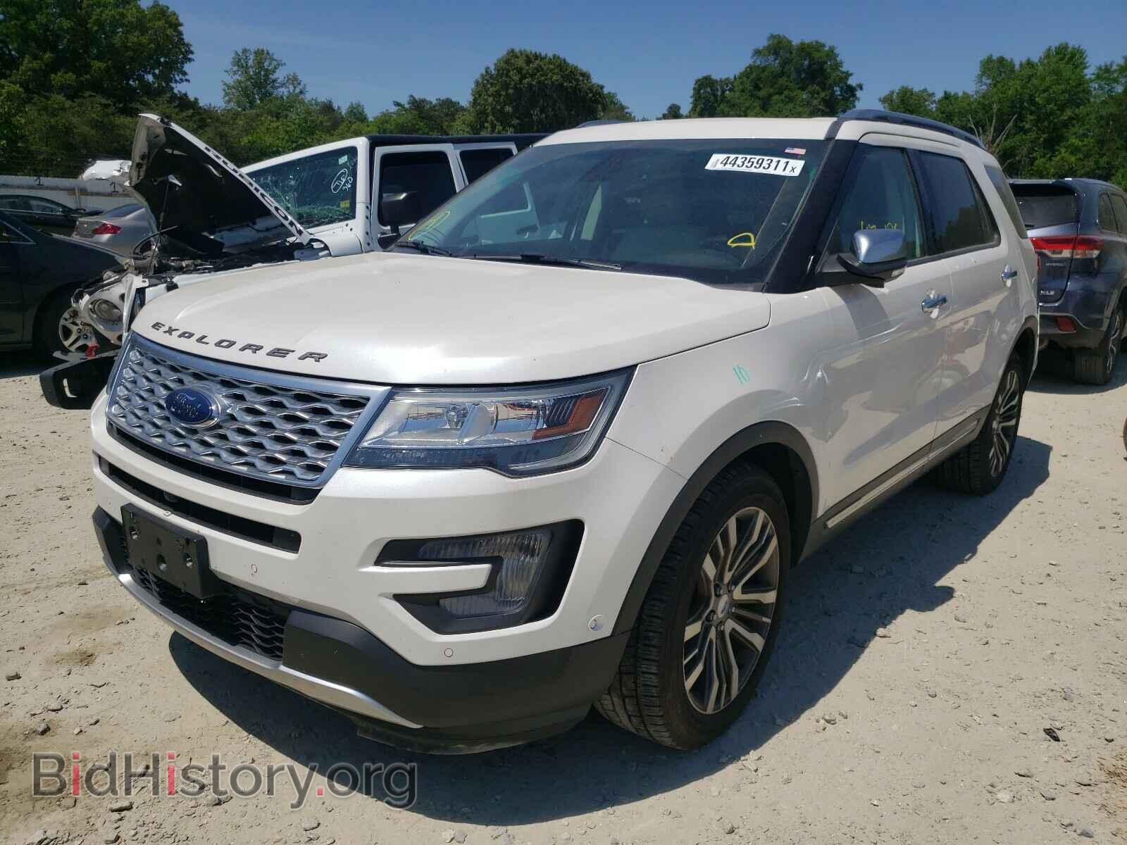 2016 FORD EXPLORER - VIN: 1FM5K8HT6GGA74193 - Фото 2