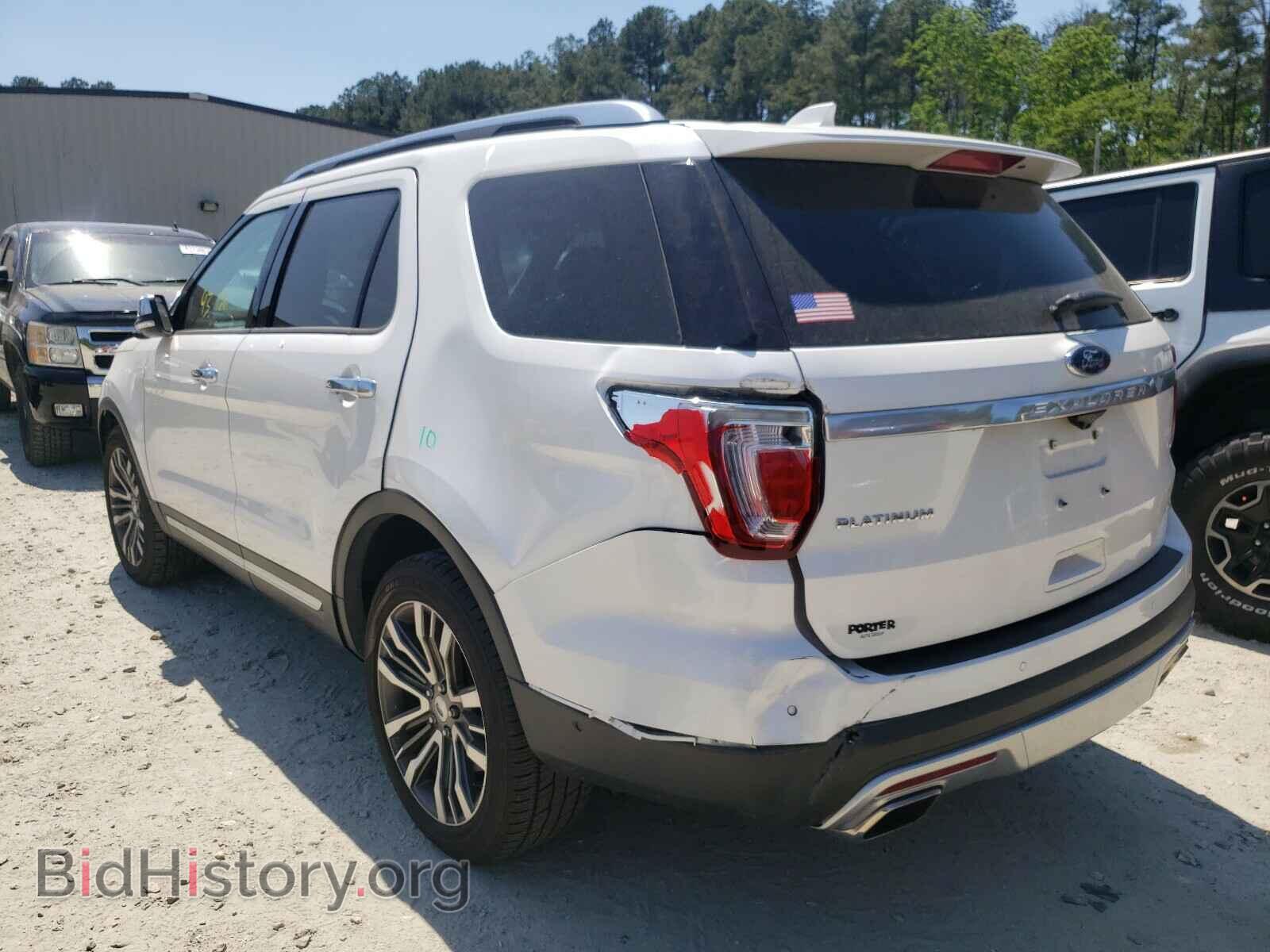 2016 FORD EXPLORER - VIN: 1FM5K8HT6GGA74193 - Фото 3