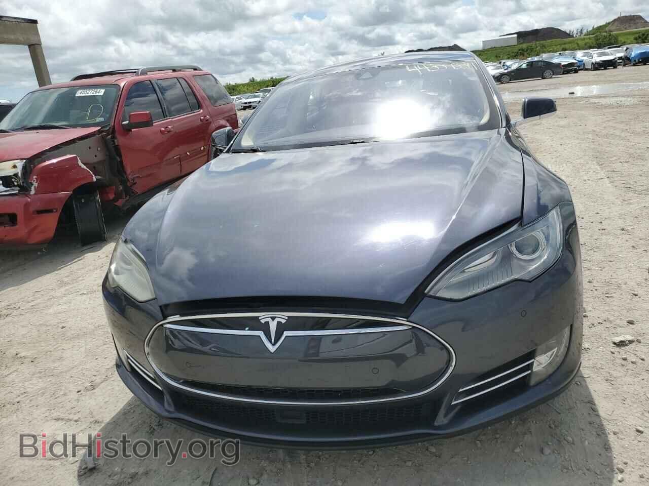 2014 TESLA MODEL S - VIN: 5YJSA1S14EFP64833 - Фото 5
