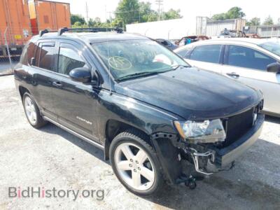 2014 Jeep COMPASS Compass LA, черный — VIN 1C4NJCEA3ED729955, Copart
