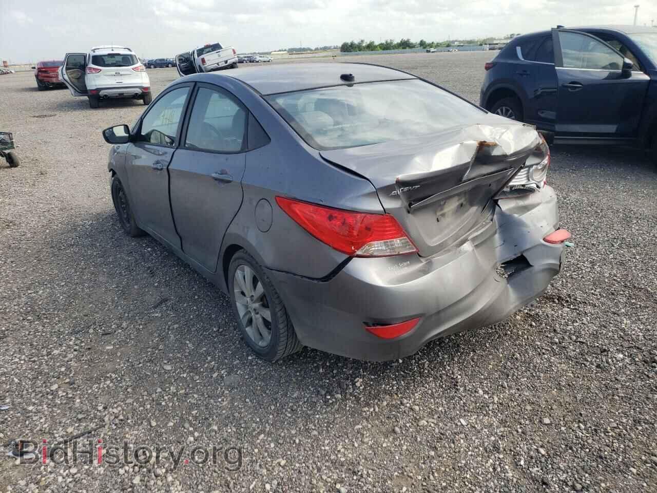2014 HYUNDAI ACCENT - VIN: KMHCU4AE6EU761405 - Фото 3