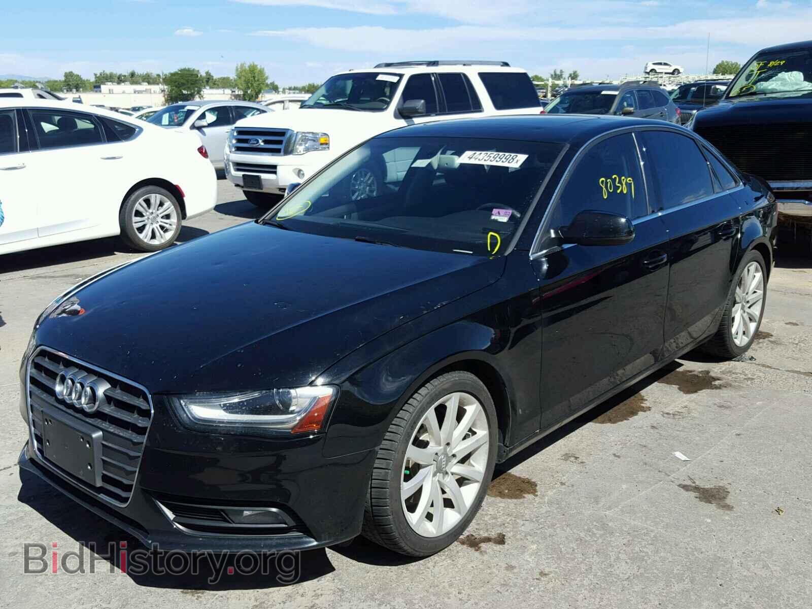 2013 AUDI A4 - VIN: WAUFFAFL8DN005310 - Фото 2