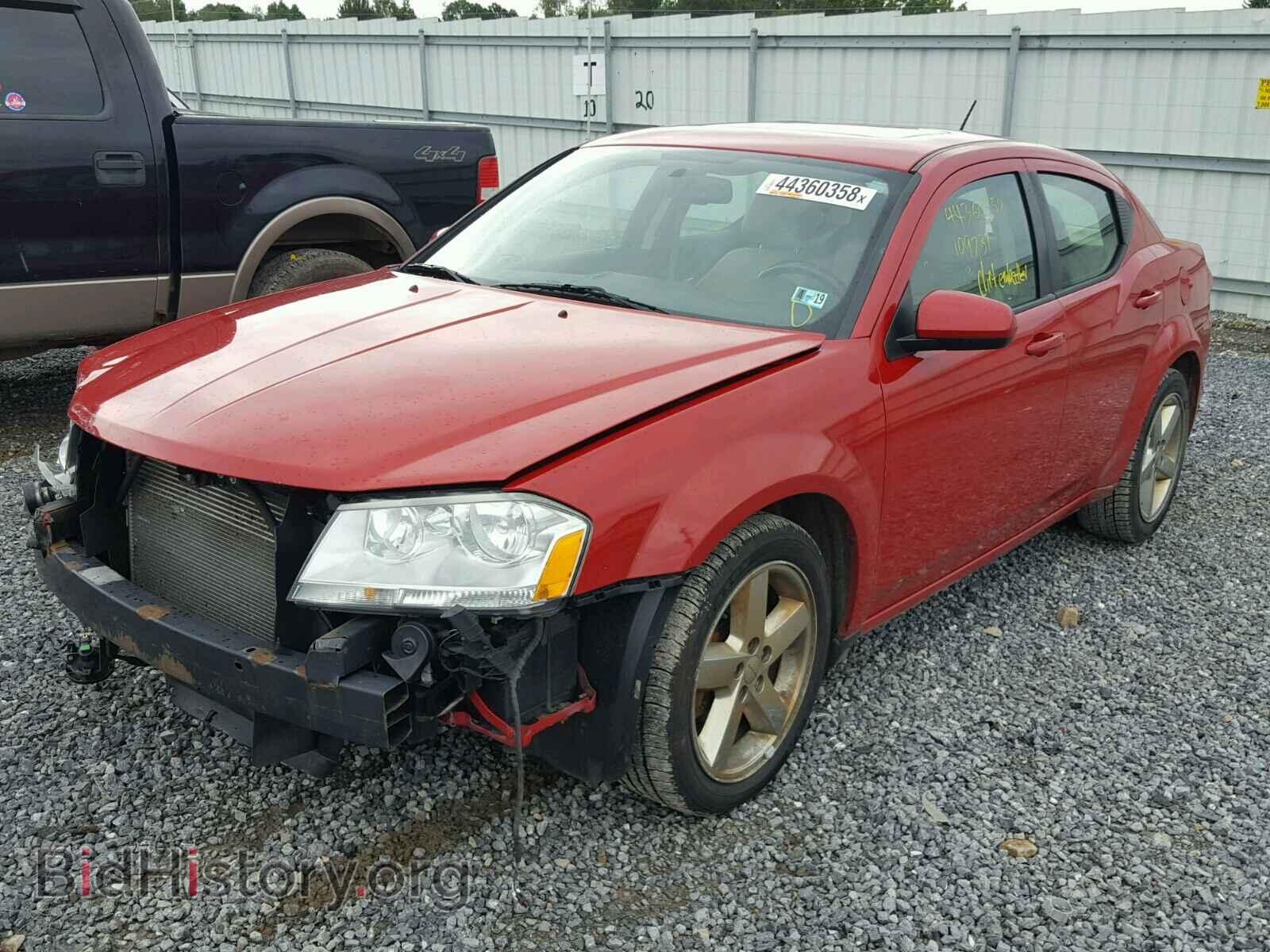 2011 DODGE AVENGER - VIN: 1B3BD2FG8BN541298 - Фото 2