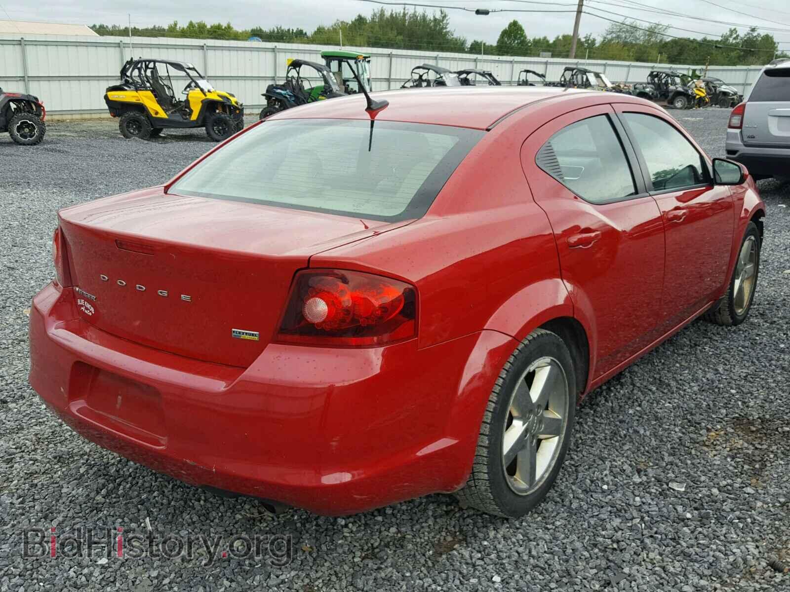 2011 DODGE AVENGER - VIN: 1B3BD2FG8BN541298 - Фото 4