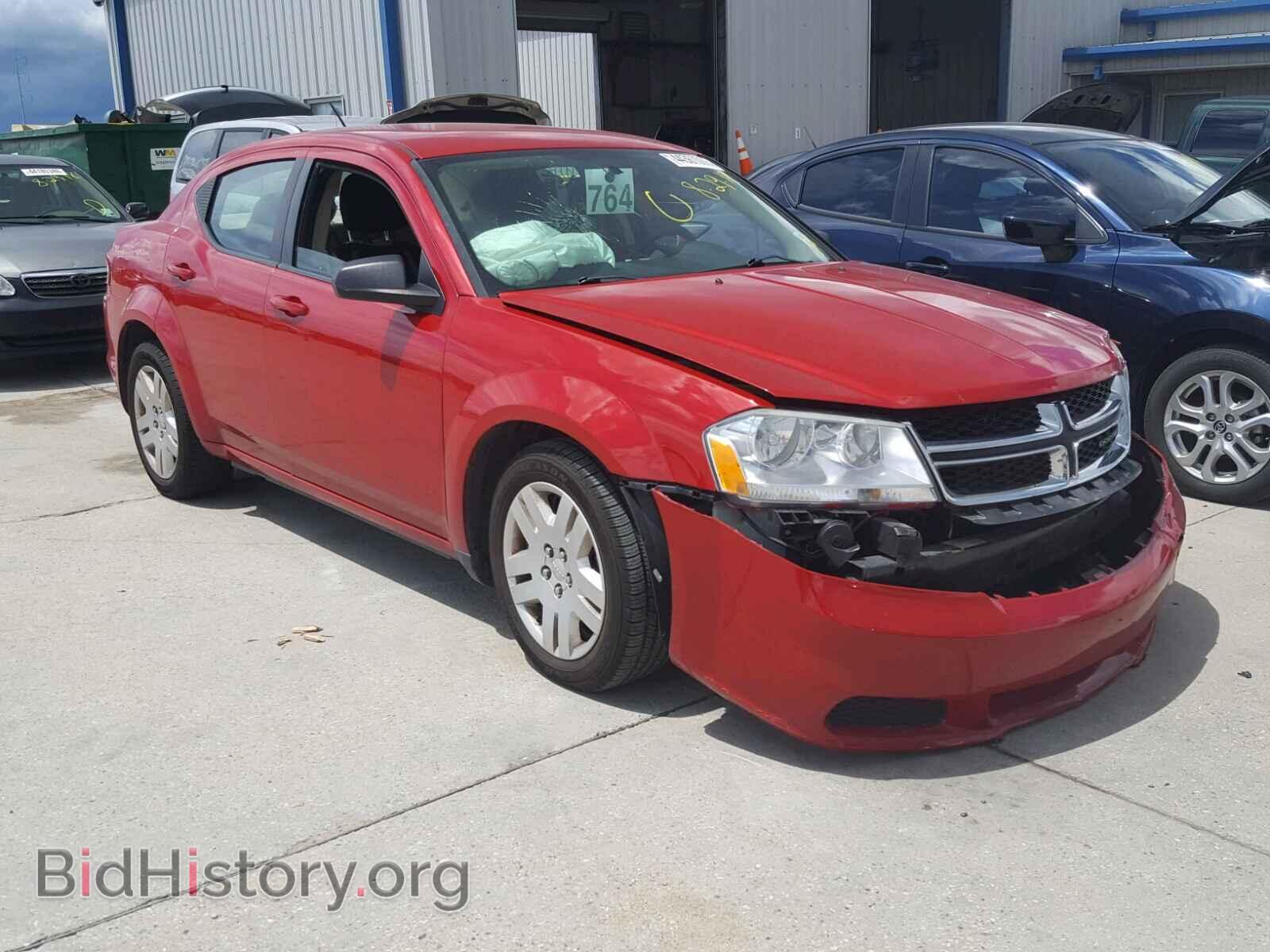 Photo 1C3CDZAB3DN711615 - DODGE AVENGER 2013